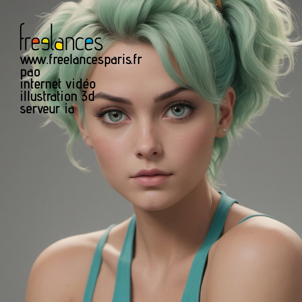 Pao mise en page internet vidéo illustration 3d serveur IA générative AI freelance paris studio de création magazines 8l3fpij0